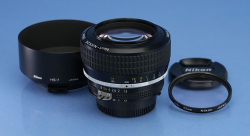 Nikon 58mm noct nikkor - 58mm, f1.2