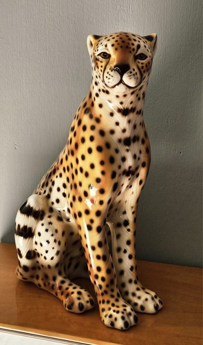 Italy ceramica ghepardo - , cm