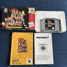 Conker's Bad Fur Day - N64 Nintendo 64 - completo di scatola - scatola rara PAL Conkers
