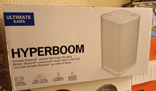 Ultimate ears hyperboom - ultimate, blanc