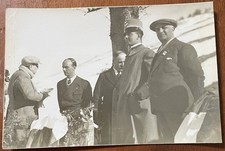 Roccaraso S.A.R. Principe Piemonte E Autorità Mazzorana Girolamo Fotocartolina