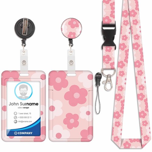 Porta badge con cordino - con,