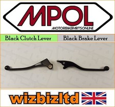 Leve frizione e freno nere