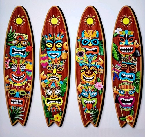4pz tavola surf tema tiki - tavola,