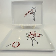 Set 2 piatti snack antipasto