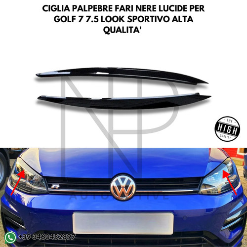 Ciglia palpebre fari nere - palpebre,
