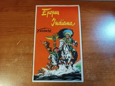 Album Figurine FERRERO EPOPEA INDIANA 1957 Piccolo VUOTO-LAVATO originale