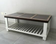 TAVOLINO DA SALOTTO IN LEGNO DI CASTAGNO E ABETE