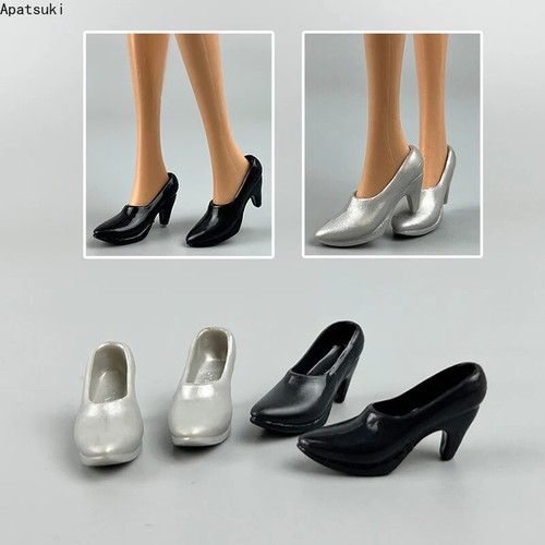 Scarpe nere argento alta moda