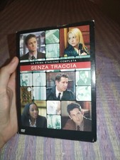 SENZA TRACCIA LA PRIMA STAGIONE BOX DVD FUORI CATALOGO TESTATO COMPLETO 2002