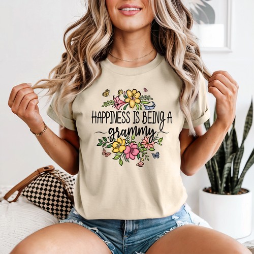 Shirt donna happiness - t-shirt, is