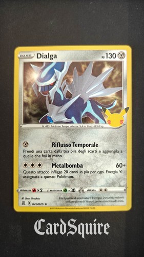 Pokemon dialga 020 025 - 020/025, ♦