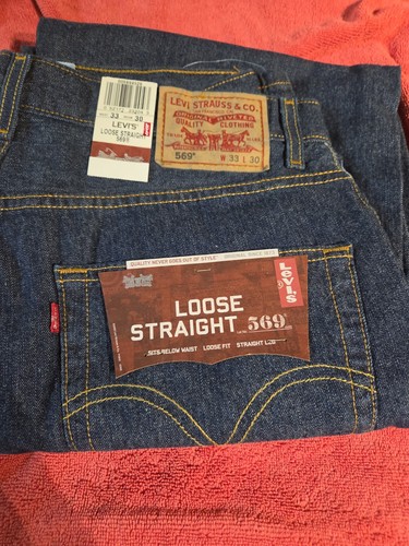 Jeans dritti larghi levis 569 - dritti,