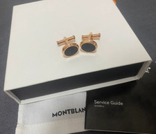 Gemelli Meisterstück con Inserti in Pietra del Sole Blu