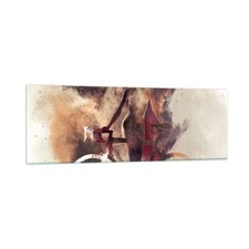 Quadro su Vetro 90x30cm corpo