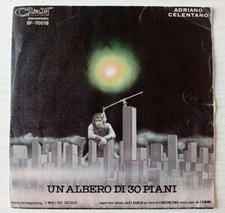 Disco 45 giri ADRIANO CELENTANO Un albero di 30 piani Forse eri meglio Clan 1972