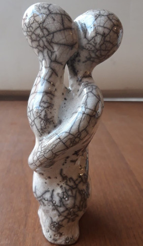 Scultura ceramica raku - scultura,