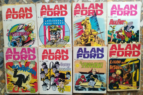 Lotto alan ford - 8, nn.