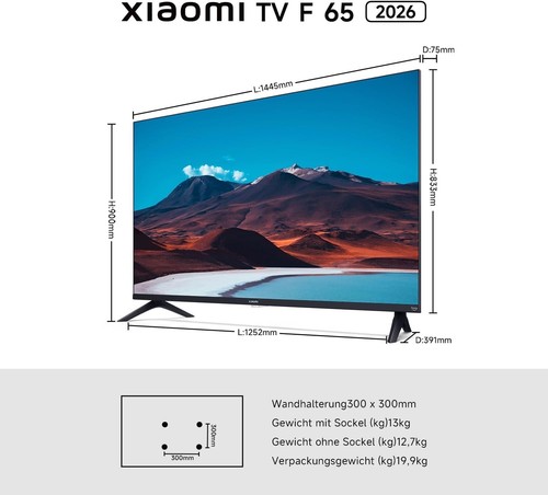 Xiaomi f65 pollici 165 - tv, f65,65