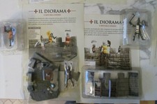 SOLDATINI MEDIEVALI DIORAMA L'ARTE DELL'ASSEDIO HOBBY & WORK