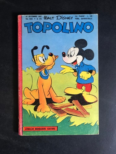 Topolino libretto originale - topolino,