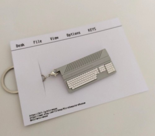 Atari keychain retro - st,