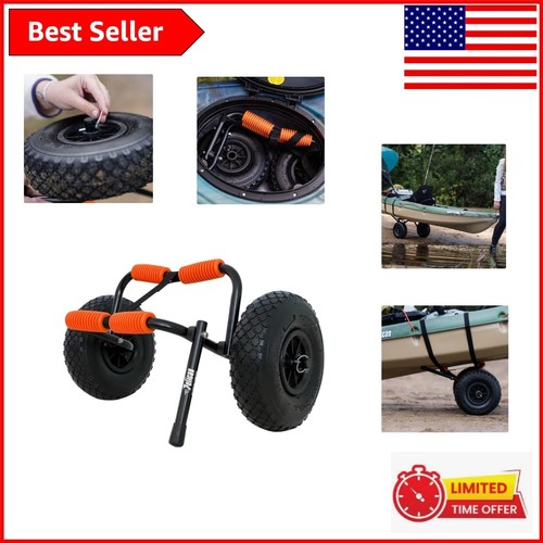 Carrello pieghevole per canoa
