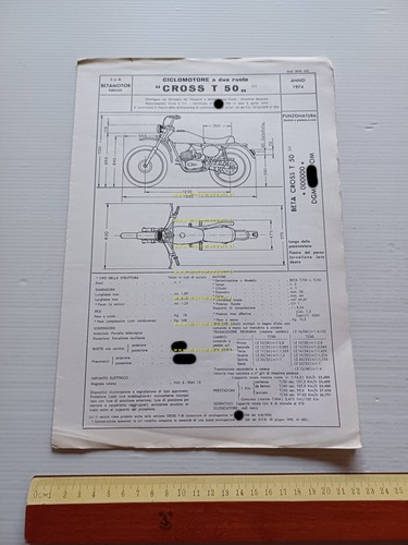 Beta cross 1974 facsimile - cross,
