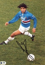 Ruud Gullit Signed 12x8 Photo