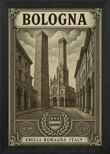 Bologna italia poster - italia,