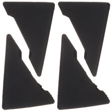 4 pezzi protezione bordo porta auto silicone protezione angolo porta auto copertura (nero) UK