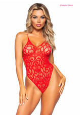 Sexy red lace spiral - spiral, thong
