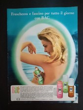 Pubblicita'Advertising Werbung Originale Vintage BAC deodorante/PLAYTEX 1969(A9)