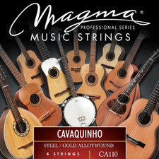 Magma CAVAQUINHO Corde Acciaio - Set di ferite in lega d'oro (CA110)