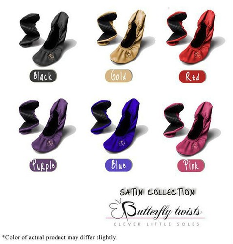 Butterfly twists raso - raso,