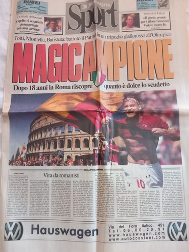 Roma scudetto inserto - roma,