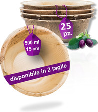 Ciotole in Foglia Di Palma