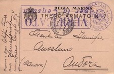 ANCONA 1916 - RARA CARTOLINA