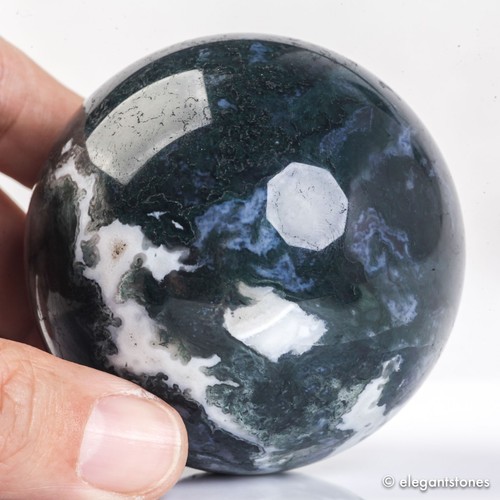 Sfera agata muschio - sfera, 382