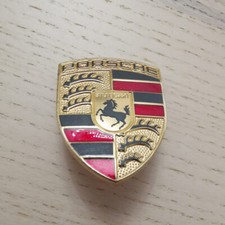 Logo Stema Fregio PORSCHE, Mostrina Emblema Porsche 