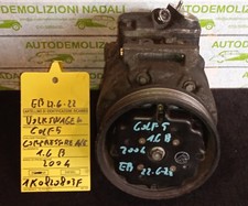 1K0820803F COMPRESSORE ARIA CONDIZIONATA A/C VOLKSWAGEN GOLF 5 1.6 B 5P 2004