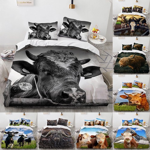 Copriletto serie animal cow - 3d,