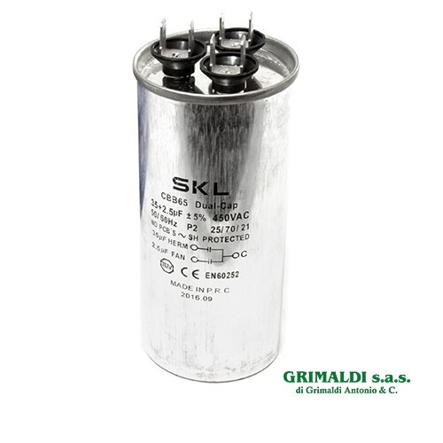 Condensatore 5µf 3 - condensatore, 35+2,5µf