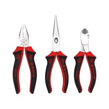 Set Pinze da Lavoro Universale, Becchi Lunghi, Tronchese - WÜRTH 071401 561