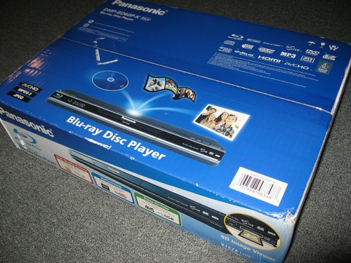 Lettore dvd blu ray panasonic - dvd,