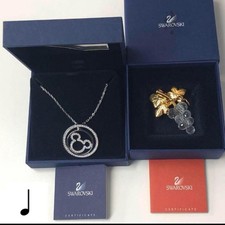 Set collana e spille Swarovski