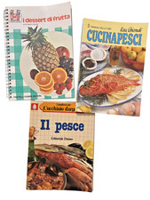 Lotto 3 Libri Cucina Vintage