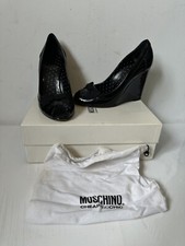Scarpe Moschino con tacco in