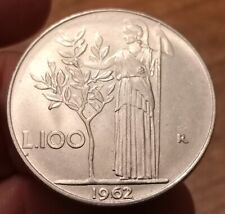 Moneta 100 Lire 1962, Italia Repubblica, qSPL, Rif. 7547