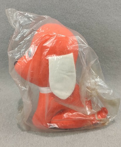 Vintage orange plush - plush, ko